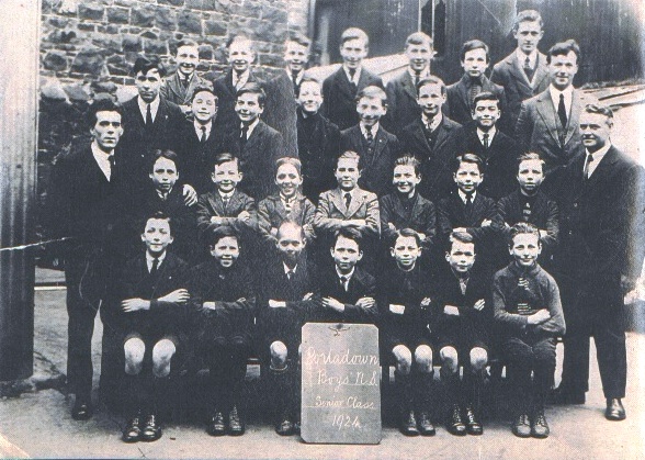 The photograph was loaned by Hugh Reavey's daughter, he was born in 1910, can any viewer add any missing names