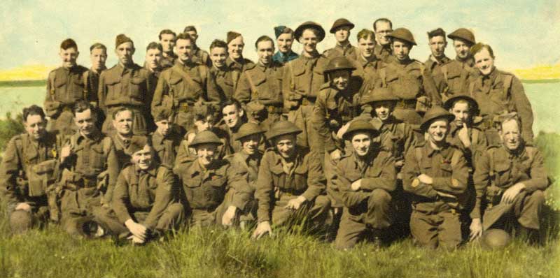 1 st . on left sitting on ground: Jimmy Palmer, 2 nd from extreme right: Billy Lyttle