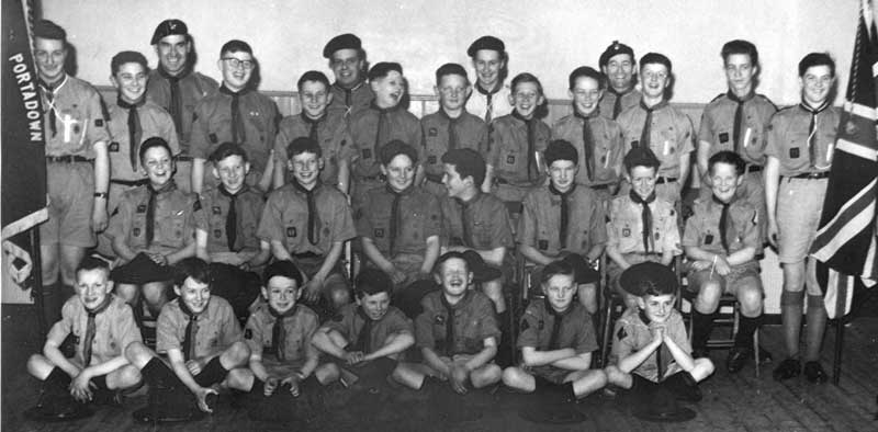 2nd Portadown Scout Troop, Edenderry - Brian Dawson Collection - Daw 10 Year 1961