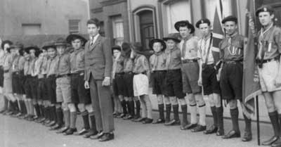 2nd Portadown Scout Troop, Edenderry - Brian Dawson Collection - Left Row
