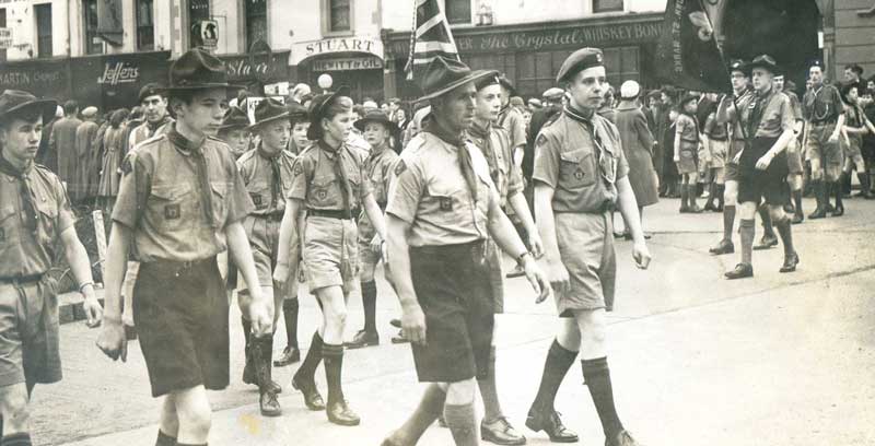 2nd Portadown Scout Troop, Edenderry - Brian Dawson Collection - Row
