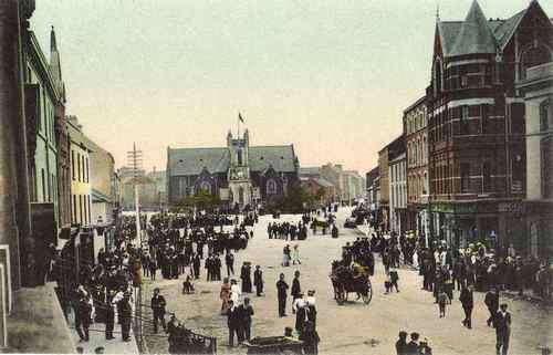 Old Portadown Postcards - Market Street