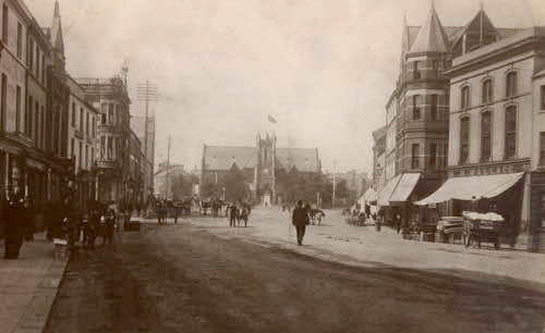 Old Portadown Postcards - Market Street
