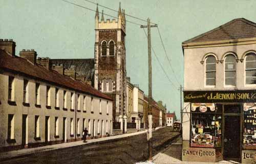 William Street with St. Patrick's R.C. Church