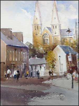 St Patrick's Cathedral Armagh R.C. 14" X 10"